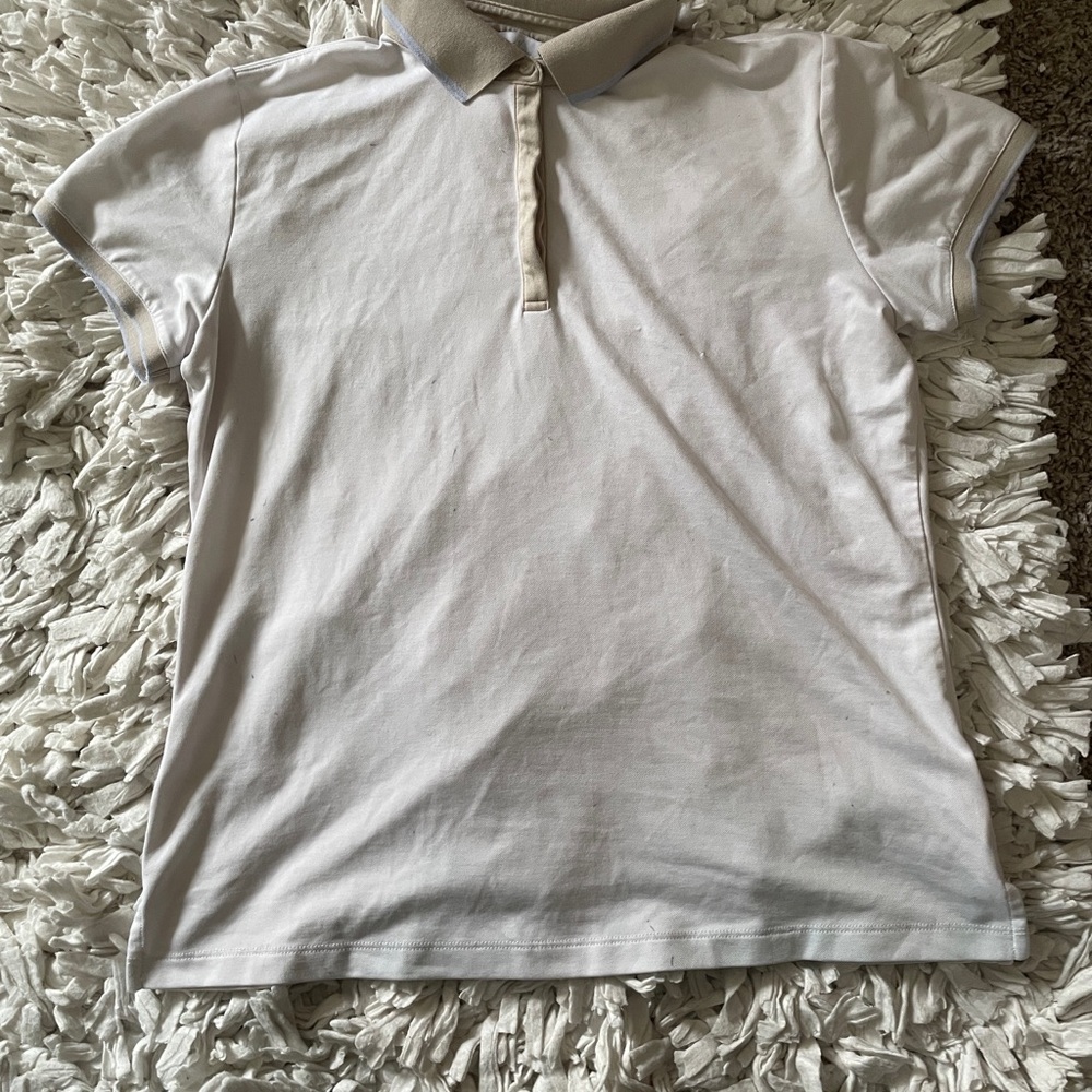 Classic White Golf Polo Shirt Walter Hagen